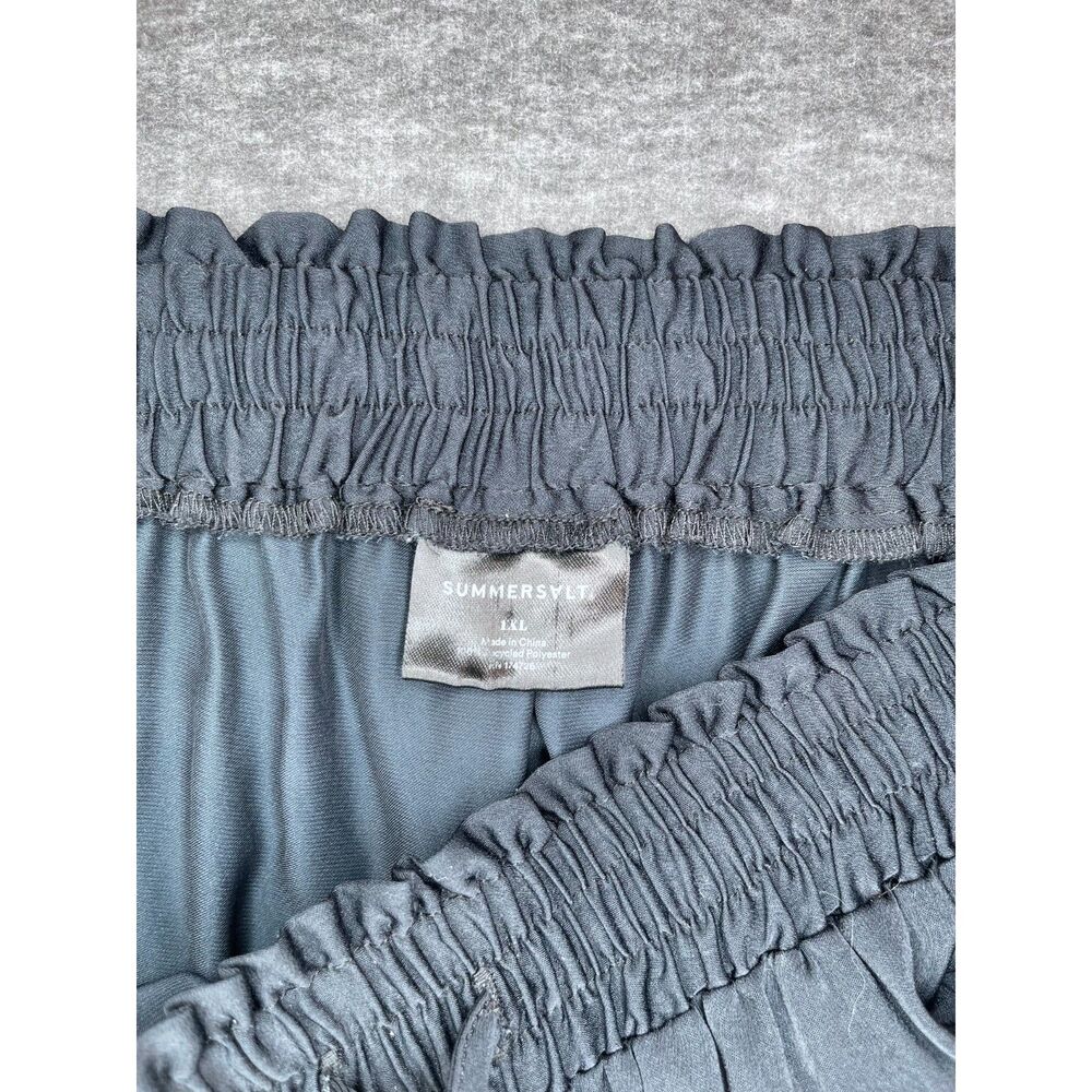 Summersalt The Silky Luxe Palazzo Pant Black Size 1XL Resort Coverup Wide Leg - Picture 6 of 13